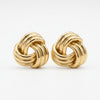 Aretes de Nudo Dorado