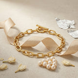 Pulsera Eslabones con Toggle