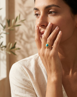Anillo Sol con Turquesa