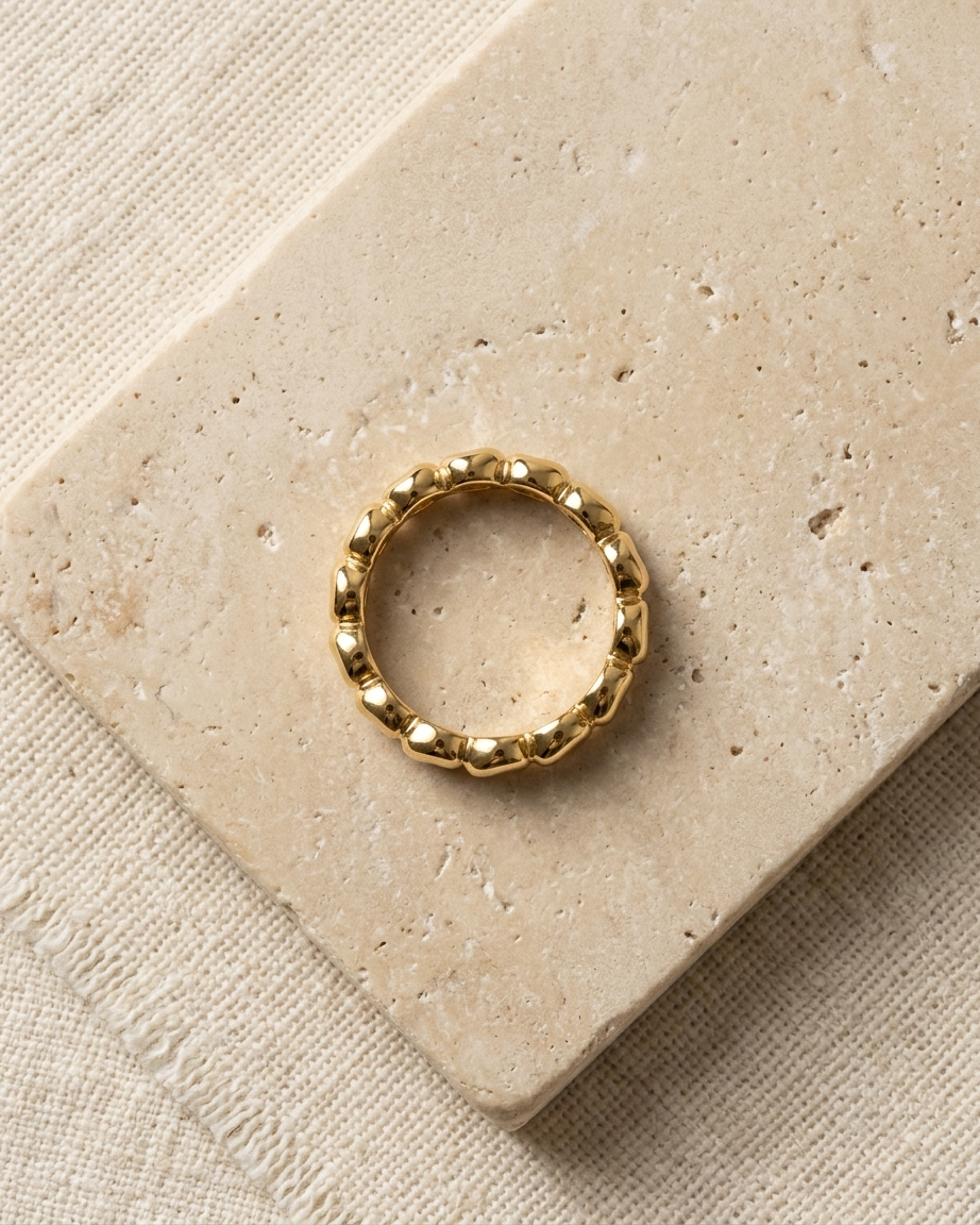 Anillo Corazones Eternity