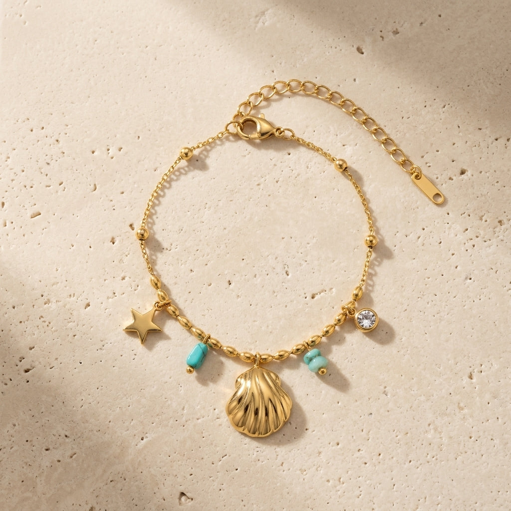 Pulsera de Dijes Marinos