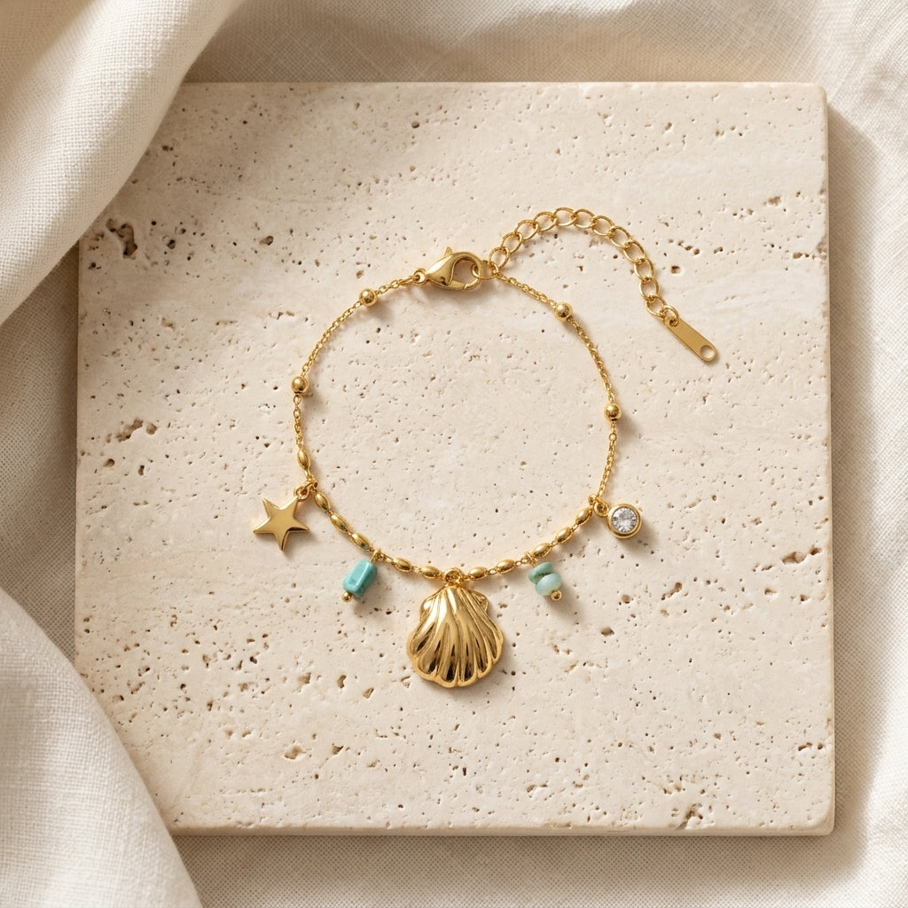 Pulsera de Dijes Marinos