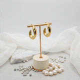 Argollas Doradas Gruesas Pulidas