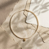 Collar de Perlas con Dije de Corazón