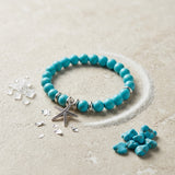 Pulsera Turquesa con Estrella de Mar