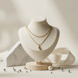 Collar Cadena con Dije de Gota