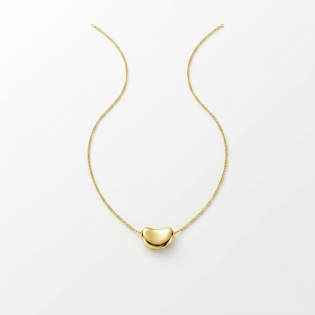Collar Cadena Fina con Dije Orgánico